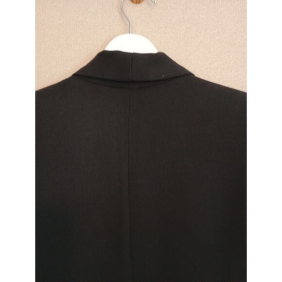 Brooks Brothers Jacket Womens Black 8 Wool Corpcore Neutral Goth Career Blazer - Picture 7 of 12